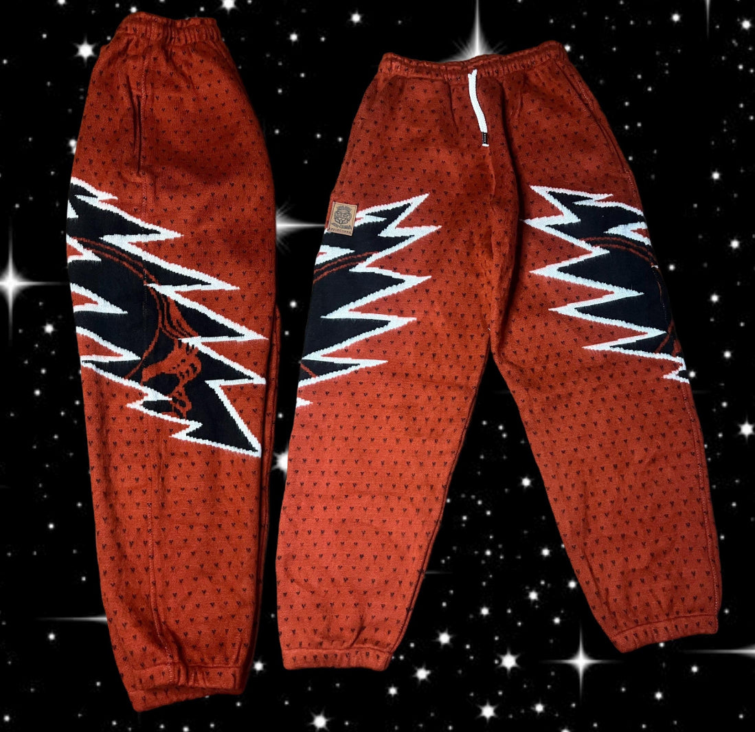 Red GD Alpaca pants
