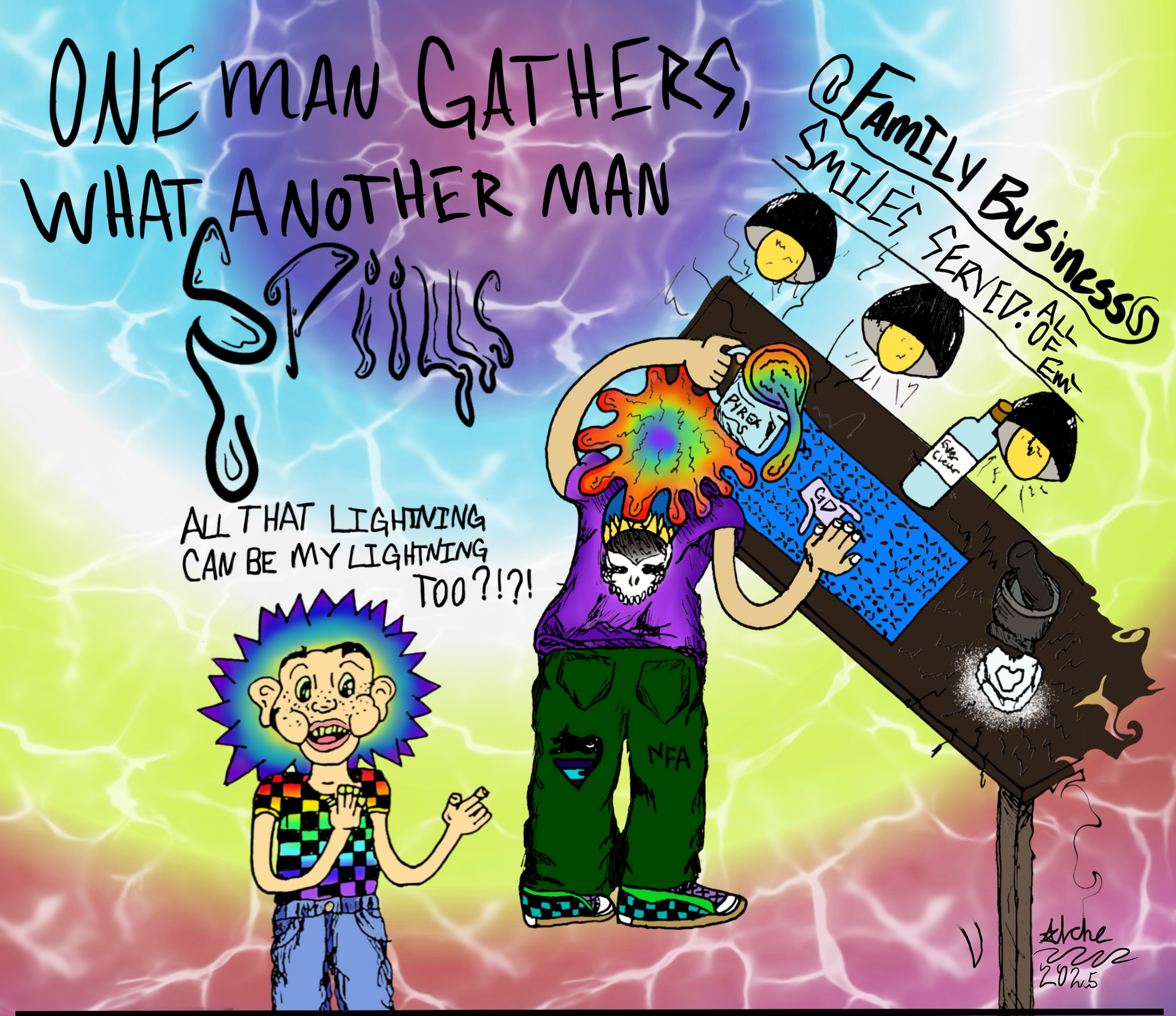 “Family business” Color Print