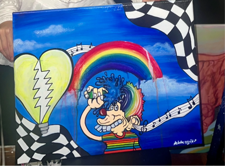 “Lysergic London” Original Canvas
